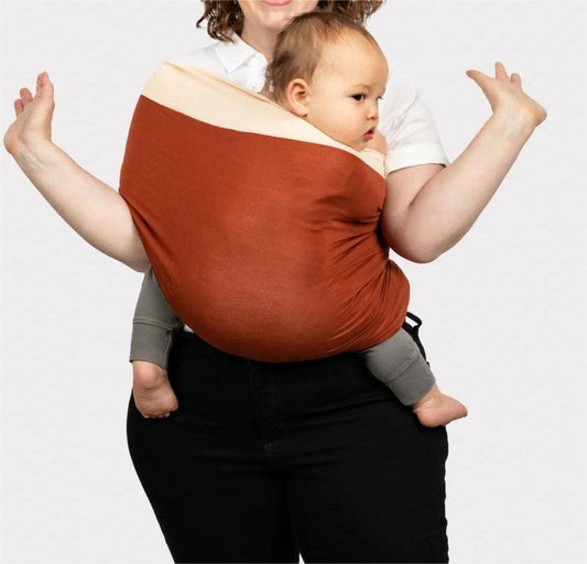 Baby Sling Cotton Soft Elastic Baby Carrier Infant Toddler Carrier Easy to Wear